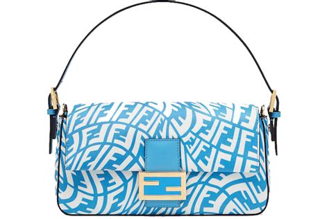 fendi baguette 1997 shoulder bag medium blue|Fendi old baguette 1990.